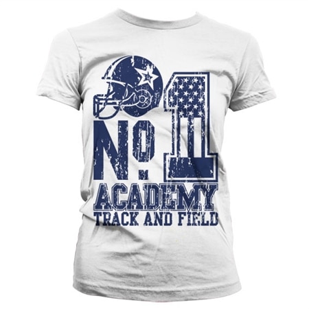 No. 1 Academy Track And Field Girly T-Shirt, Girly T-Shirt