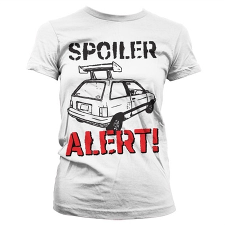 Spoiler Alert Girly T-Shirt, Girly T-Shirt