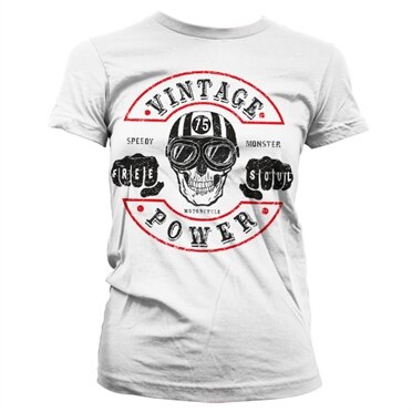Läs mer om Vintage Power Girly T-Shirt, T-Shirt