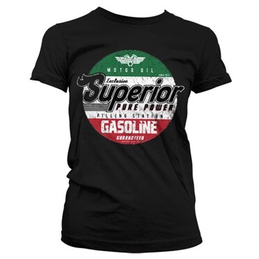 Superior Motor Oil Girly T-Shirt, Girly Tee