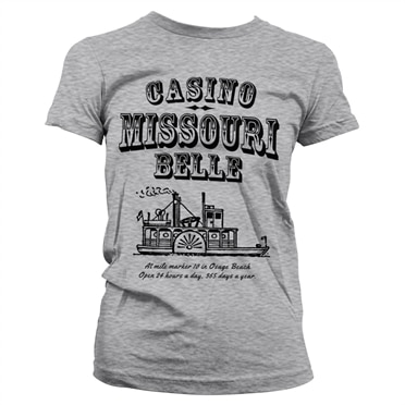 Casino Missouri Belle Girly Tee, Girly Tee