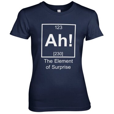 Läs mer om Ah! The Element Of Surprise Girly Tee, T-Shirt