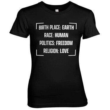 Läs mer om Birthplace - Earth Girly Tee, T-Shirt