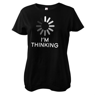 Läs mer om Im Thinking Girly Tee, T-Shirt