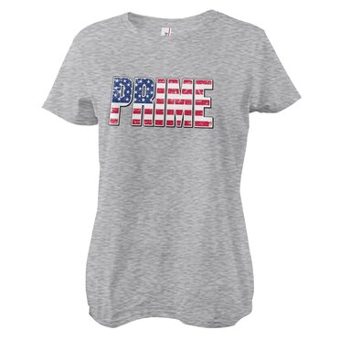 Läs mer om PRIME US Flag Girly Tee, T-Shirt