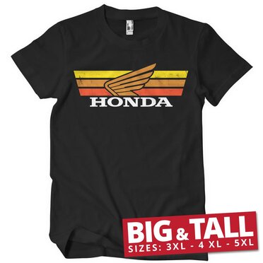 Läs mer om Honda Vintage Logo Big & Tall T-Shirt, T-Shirt
