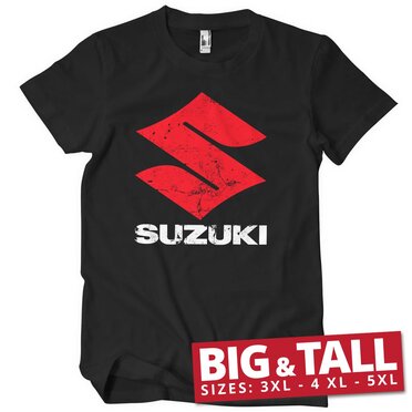 Läs mer om Suzuki Washed Logo Big & Tall T-Shirt, T-Shirt