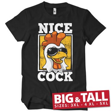 Läs mer om Nice Cock Big & Tall T-Shirt, T-Shirt