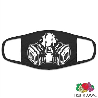 Läs mer om Gas Mask Printed Face Cover, Accessories