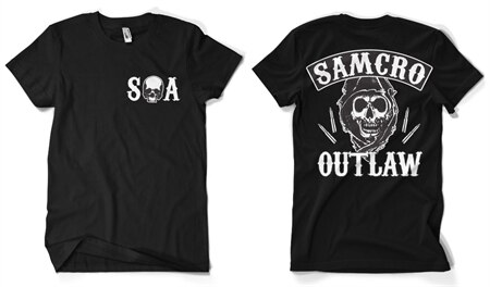 Samcro Outlaw T-Shirt, Basic Tee
