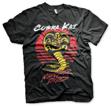 Läs mer om Cobra Kai Never Dies T-Shirt, T-Shirt