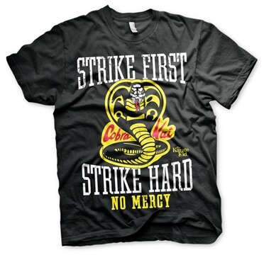 Karate Kid - Cobra Kai No Mercy T-Shirt, Basic Tee