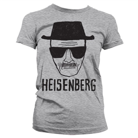 Heisenberg Sketch Girly T-Shirt, Girly T-Shirt