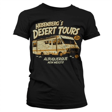 Heisenberg´s Desert Tours Girly T-Shirt, Girly Tee