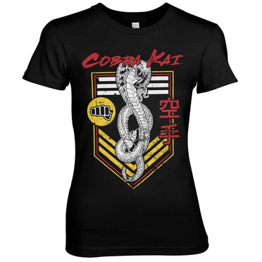 Läs mer om Cobra Kai Punch Patch Girly Tee, T-Shirt