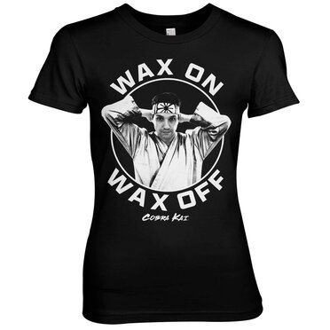 Läs mer om Wax On Wax Off Girly Tee, T-Shirt