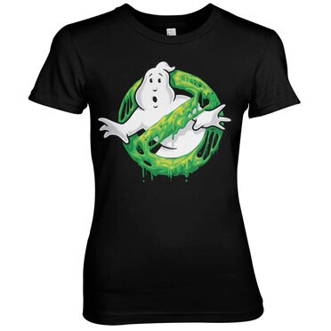 Läs mer om Ghostbusters Slime Logo Girly Tee, T-Shirt