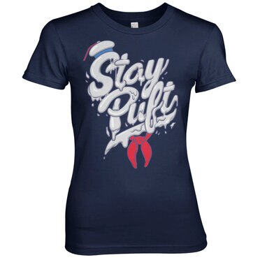 Läs mer om Ghostbusters - Stay Puft Girly Tee, T-Shirt