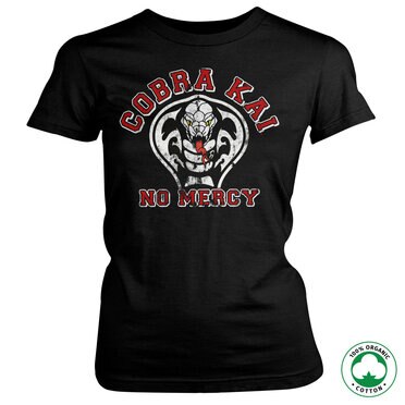 Läs mer om Cobra Kai - No Mercy Organic Girly Tee, T-Shirt