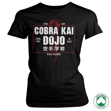 Läs mer om Cobra Kai Dojo Organic Girly Tee, T-Shirt