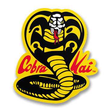 Läs mer om Cobra Kai Logo Sticker, Accessories