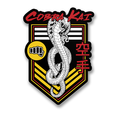 Läs mer om Cobra Kai Punch Patch Sticker, Accessories