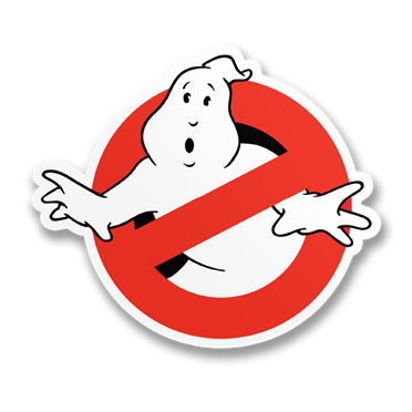 Läs mer om Ghostbusters Logotype Sticker, Accessories