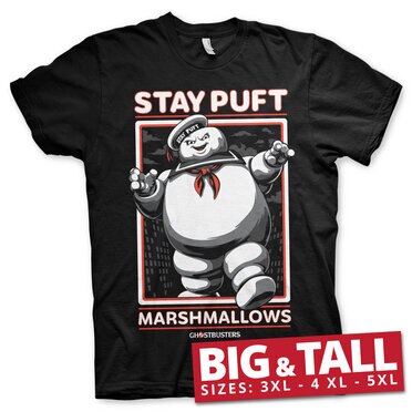 Läs mer om Stay Puft Marshmallows Big & Tall T-Shirt, T-Shirt