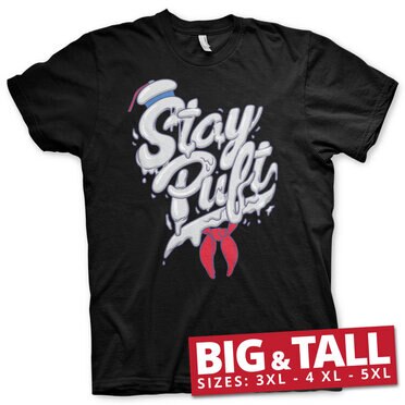 Läs mer om Ghostbusters - Stay Puft Big & Tall T-Shirt, T-Shirt