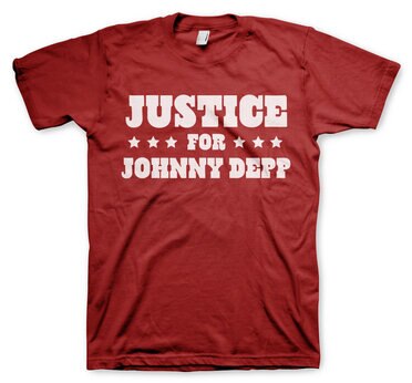 Läs mer om Justice For Johnny Depp T-Shirt, T-Shirt