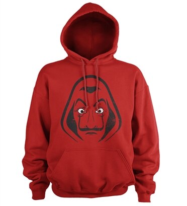Salvador Dali Mask Hoodie, Hooded Pullover