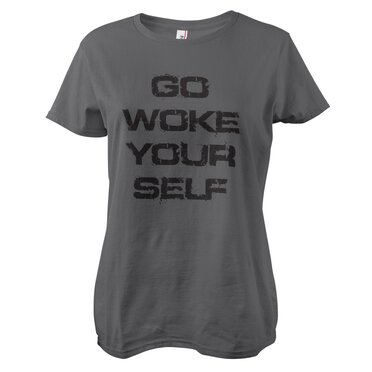 Läs mer om Go Woke Yourself Girly Tee, T-Shirt