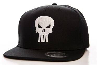 The Punisher Snapback Cap, Adjustable Snapback Cap