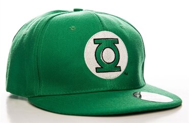 Green Lantern Logo Snapback Cap, Adjustable Snapback Cap