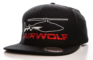 Airwolf Snapback Cap, Adjustable Snapback Cap