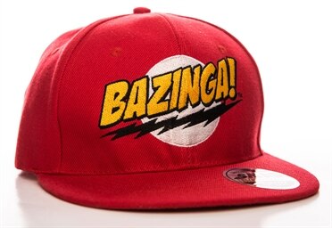 Bazinga Super Logo Snapback Cap, Adjustable Snapback Cap
