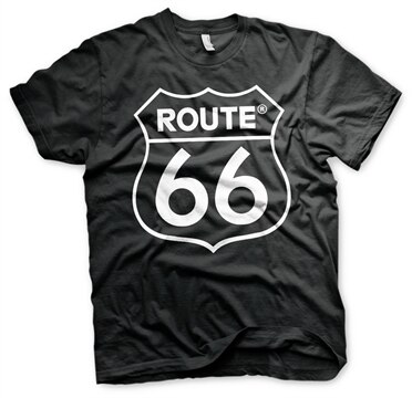 Läs mer om Route 66 Logo T-Shirt, T-Shirt