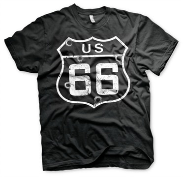 Route 66 - Bullets T-Shirt, Basic Tee