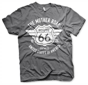Läs mer om Route 66 - The Mother Road T-Shirt, T-Shirt