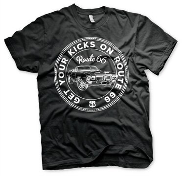Get Your Kicks On Route 66 T-Shirt, Basic Tee