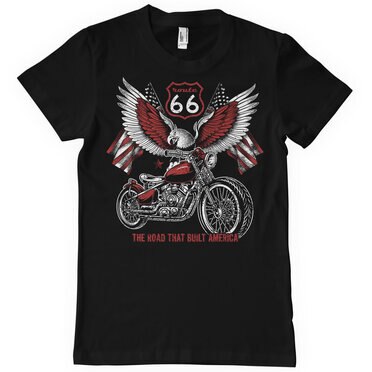 Läs mer om Route 66 - American Eagle Bike T-Shirt, T-Shirt