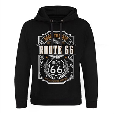 Route 66 - Coast To Coast Epic Hoodie, Epic Hooded Pullover