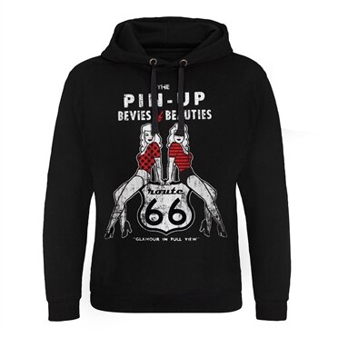 Route 66 Pin-Ups Epic Hoodie, Epic Hooded Pullover