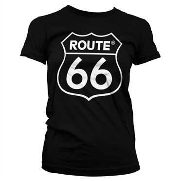 Route 66 Logo Girly Tee, Girly Tee