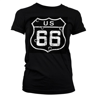 Route 66 - Bullets Girly Tee, Girly Tee