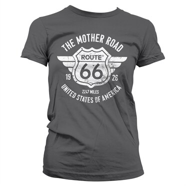 Route 66 - The Mother Road Girly Tee, Girly Tee