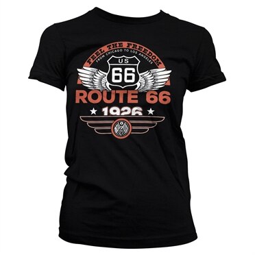 Läs mer om Route 66 - Feel The Freedom Girly Tee, T-Shirt