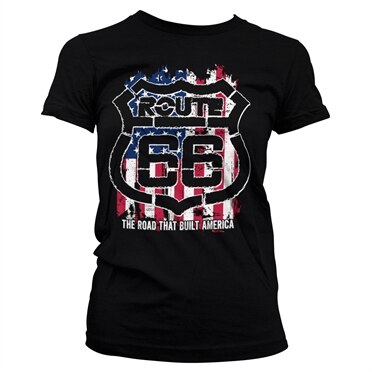 Läs mer om Route 66 America Girly Tee, T-Shirt