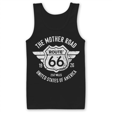 Route 66 - The Mother Road Tank Top, Tank Top