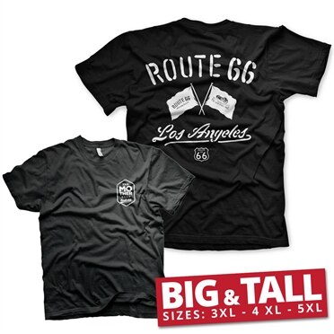 Läs mer om Route 66 Los Angeles Big & Tall T-Shirt, T-Shirt